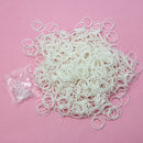 1set 600 Pieces Rubber Bands 24 Clips Practical For Vogue Loom Refill Kit New