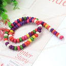 1pc 40cm Natural Turquoise Colorful Round Spacer Loose Charms Beads 8mm
