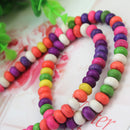 1pc 40cm Natural Turquoise Colorful Round Spacer Loose Charms Beads 8mm