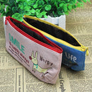 2x Cosmetic Makeup Bag Cactus Canvas Pencil Box Pen Bags Supplies Stationery
