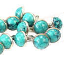 20Pairs Turquoise Stud Punk Rivets For Jeans Clothes Bags Decor DIY Craft 8 Hot