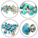 20Pairs Turquoise Stud Punk Rivets For Jeans Clothes Bags Decor DIY Craft 8 Hot