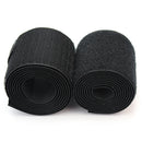 2sets Black Sticky Band Double-sided Adhesive Patch Glue Loop Nylon Black