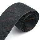 2sets Black Sticky Band Double-sided Adhesive Patch Glue Loop Nylon Black