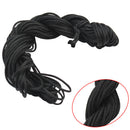 Black Nylon Cord Thread 12m Length 1.5mm Beading Bracelet Necklace DIY Wire