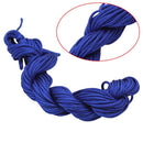 12M Nylon Cord Thread Chinese Knot Macrame Rattail Bracelet Braided String New