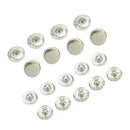 Sewing Fastener Stud Buttons Popper Sets Snap Leather Press Kit Metal Tools Hot