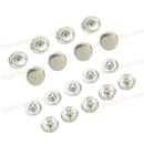 Sewing Fastener Stud Buttons Popper Sets Snap Leather Press Kit Metal Tools Hot