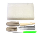 1 Set Needle Felting Starter Wool Felt Craft Tools Needles Mat Accessories Hot
