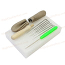 1 Set Needle Felting Starter Wool Felt Craft Tools Needles Mat Accessories Hot
