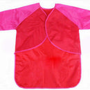 1 PC Waterproof Kids Children Painting Drawing Cooking Apron Smock with 3 Hot