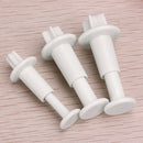 3X Star Shape Sugar craft Decorations Plunger Paste Cookie Cake Cutter Mold