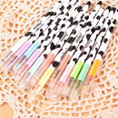 12 pcs Colorful Cow Print Gel Pen Cute Pens Student Office Accessories