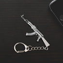 1 pc Creative Alloy Metal Keyfob Gift Gun Shape Keyring Keychain Key Chain Hot