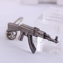 1 pc Creative Alloy Metal Keyfob Gift Gun Shape Keyring Keychain Key Chain Hot