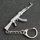 1 pc Creative Alloy Metal Keyfob Gift Gun Shape Keyring Keychain Key Chain Hot