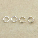 300Pcs Stainless Steel Open Jump Rings Connectors Jewelry Accessories