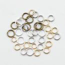 300Pcs Stainless Steel Open Jump Rings Connectors Jewelry Accessories
