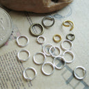 300Pcs Stainless Steel Open Jump Rings Connectors Jewelry Accessories