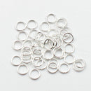 300Pcs Stainless Steel Open Jump Rings Connectors Jewelry Accessories