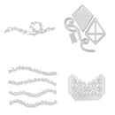 kite Shape Metal Cutting Dies DIY Scrapbooking Embossing Stencils Paper Card