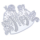 Metal Cutting Dies DIY Scrapbooking Embossing Stencils Paper Card Mushroom Snail