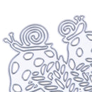 Mushroom Snail Cutting Dies Stencils Stamps Scrapbooking Embossing Carbon Steel