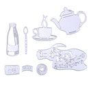 Teapot Shape Cutting Dies Stencil DIY Scrapbooking Album Paper Card Embossing