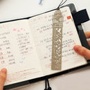 Graffiti Ruler Metal Bookmarks Ruler Creative Hollow Cute Book Marks Stationery