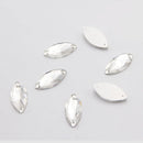 20pcs Teardrop Sew On Rhinestone Flatback Crystal Glass Strass Sewing Stones