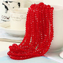 new 145pcs Faceted Crystal Glass Loose Spacer Beads 4mm DIY Wholesale