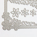Craft Metal Cutting Dies Cut Die Mold Lace Square Frame Scrapbook Paper Craft