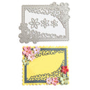 Craft Metal Cutting Dies Cut Die Mold Lace Square Frame Scrapbook Paper Craft