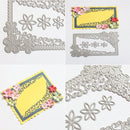 Craft Metal Cutting Dies Cut Die Mold Lace Square Frame Scrapbook Paper Craft