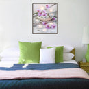 Full Drill 5D DIY Diamond Painting Cross Stitch Candlelight Flower Art Home Deco