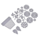 Flower baske Metal Cutting Dies Stencil Scrapbook Embossing Paper Card Craft DIY
