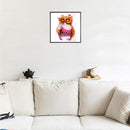 Pink Owl Diamond Painting Animal Embroidery Cross Crafts Stitch Kit Decor Indoor