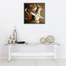 Couple Cat 5D Diamond Painting DIY Art Stitch Craft Kit Home Wall Decorative