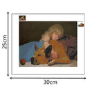 Boy&Dog DIY Diamond Painting Embroidery Cross Craft Stitch Art Kit Home Decor