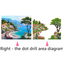 1Pcs Love Sea Diamond Painting Full Drills Lovely Design 5D Embroidery