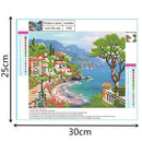 1Pcs Love Sea Diamond Painting Full Drills Lovely Design 5D Embroidery