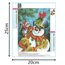Animal Snowman Diamond Painting Embroidery Cross Crafts Stitch Kit Decor Indoor