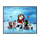 Santa Claus DIY 5D Full Drill Diamond Painting Embroidery Cross Crafts Stitch Ho