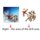 1Pcs Santa Claus Diamond Painting Full Drills Lovely Design 5D Embroidery