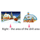 1Pc Christmas snow 5D Full Drill Diamond Painting Cross Stitch Kit Art Decor