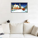 1Pc Christmas snow 5D Full Drill Diamond Painting Cross Stitch Kit Art Decor