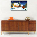 1Pc Christmas snow 5D Full Drill Diamond Painting Cross Stitch Kit Art Decor