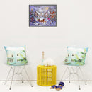 1Pc Snow Carriage 5D Full Drill Diamond Painting Cross Stitch Kit Art Decor