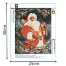 1Pc Santa Claus 5D Full Drill Diamond Painting Cross Stitch Kit Art Decor