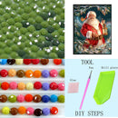 1Pc Santa Claus 5D Full Drill Diamond Painting Cross Stitch Kit Art Decor